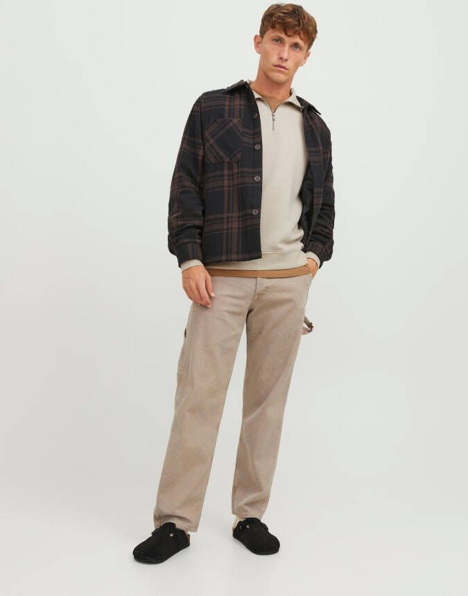 Jack & Jones Sweatshirt JJEBRADLEY SWEAT HALF ZIP NOOS
