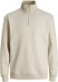 Jack & jones Sweater Jack & Jones Bradley sweatshirt met halve rits - Thumbnail 8