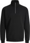 Jack & jones Sweater Jack & Jones Bradley sweatshirt met halve rits - Thumbnail 7