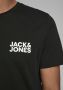 JACK & JONES ESSENTIALS basic T-shirt JJECORP met logo zwart - Thumbnail 5