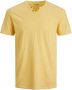 Jack & jones Slub Fabric T-Shirt met Split Neck Yellow Heren - Thumbnail 6