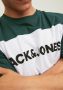 JACK & JONES ESSENTIALS slim fit T-shirt JJELOGO met logo pine grove - Thumbnail 6