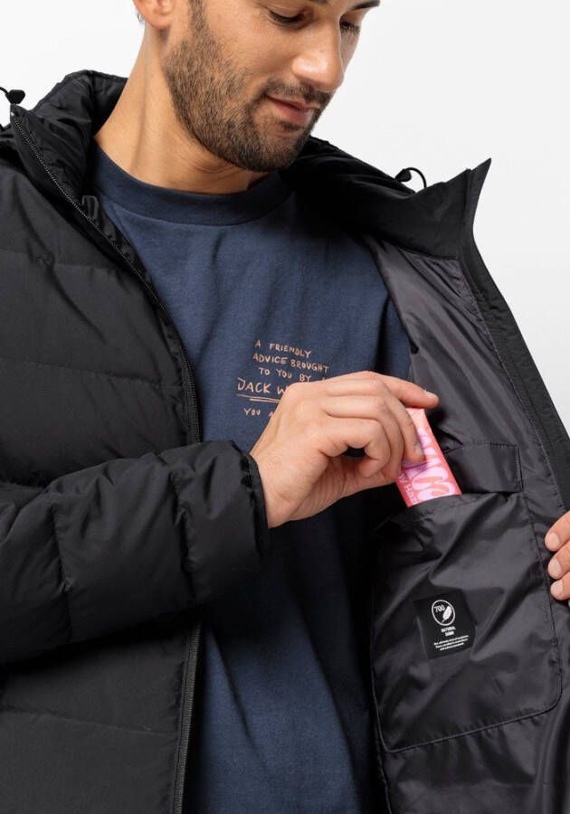 Jack Wolfskin Colonius Jacket Men RDS Donsjack Heren XXXL black - Foto 4