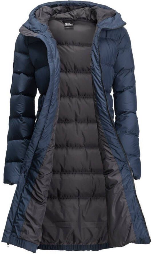 Jack Wolfskin Frozen Palace Coat Women Donsjas Dames XS blue night blue - Foto 8