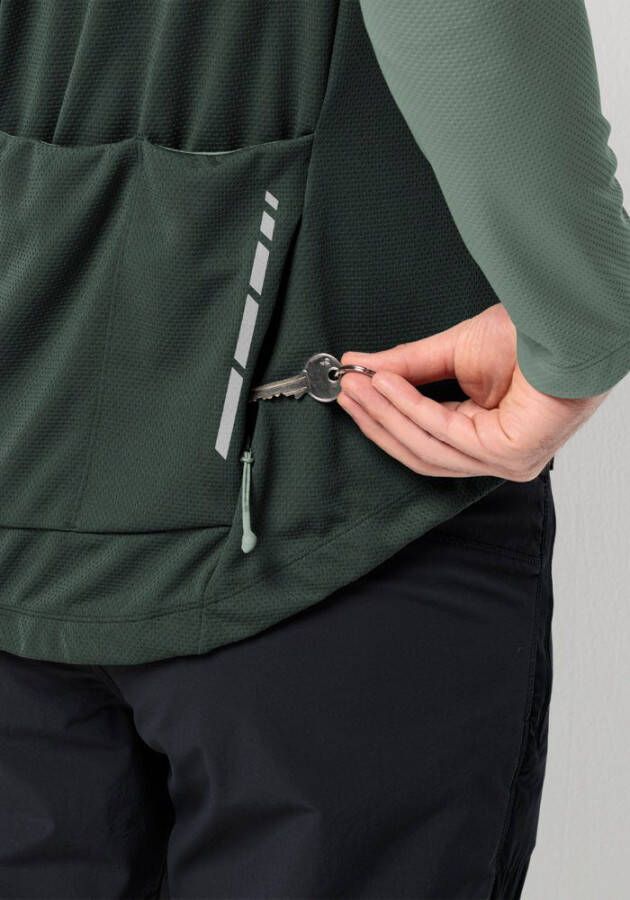 Jack Wolfskin Fietsjack MOROBBIA FZ L S M