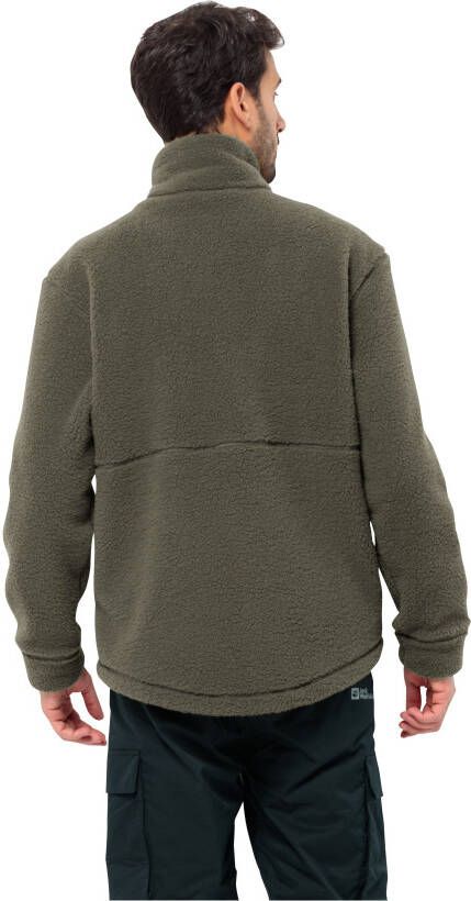 Jack Wolfskin Fleecejack FELSLICHT JKT M Lichte warme sherpa fleecejack