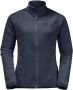 Jack Wolfskin Fleecejack MOONRISE FZ W met korte systeemrits voor wandelingen - Thumbnail 6