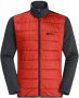 Jack Wolfskin Glaabach 3in1 Jacket Men 3in1 jack Heren L rood strong red - Thumbnail 7
