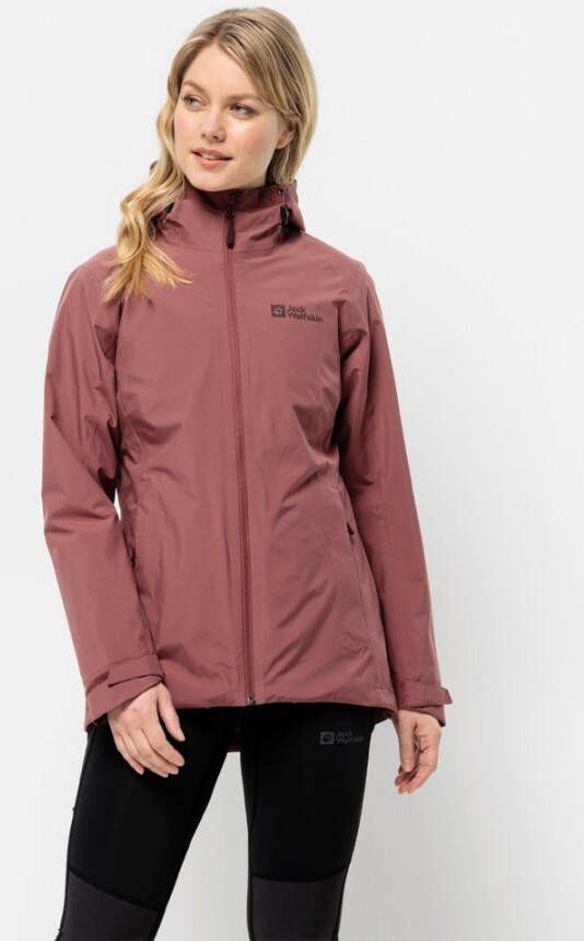 Jack Wolfskin Functioneel 3-in-1-jack GLAABACH 3-in-1 JKT W (2-delig)