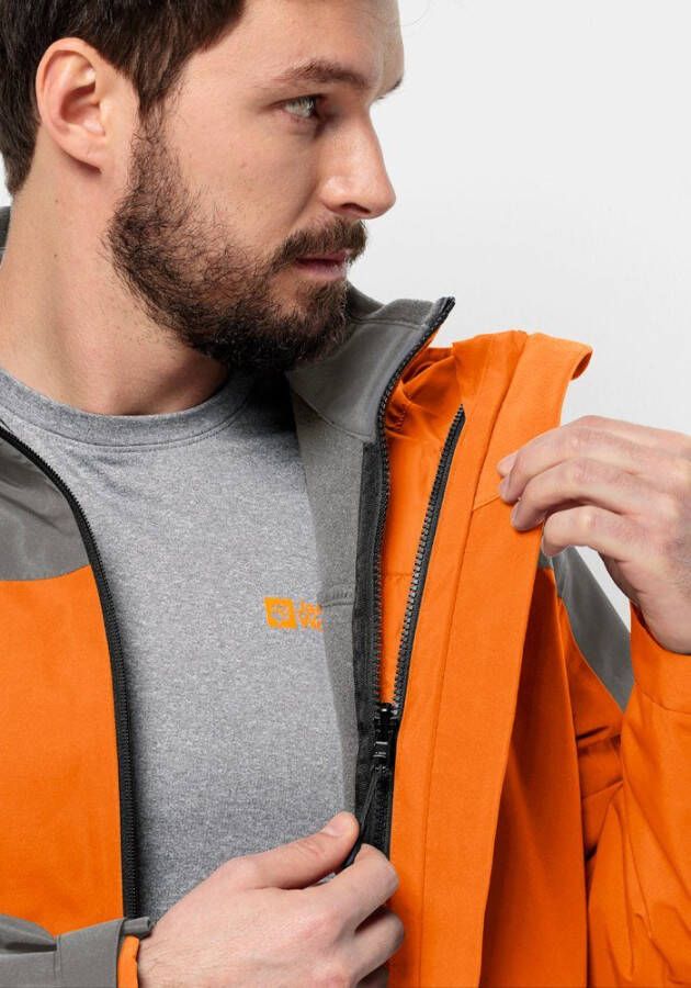 Jack Wolfskin Functioneel 3-in-1-jack TAUBENBERG 3IN1 JKT M (2-delig)