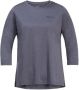Jack Wolfskin Crosstrail 3 4 T-Shirt Women Functioneel shirt Dames XS dolphin - Thumbnail 4