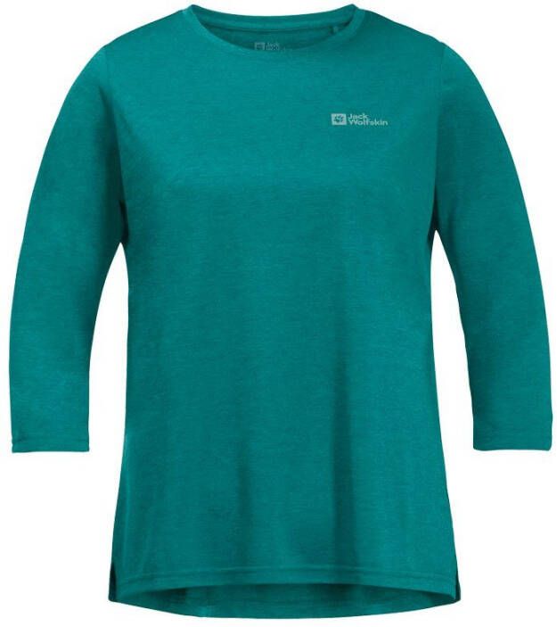 Jack Wolfskin Crosstrail 3 4 T-Shirt Women Functioneel shirt Dames XS petrol - Foto 4