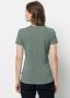 Jack Wolfskin Crosstrail Graphic T-Shirt Women Functioneel shirt Dames M hedge green hedge green - Thumbnail 3