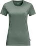 Jack Wolfskin Crosstrail Graphic T-Shirt Women Functioneel shirt Dames M hedge green hedge green - Thumbnail 4