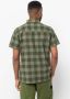 Jack Wolfskin Highlands Shirt Men Wandeloverhemd met korte mouwen Heren XL greenwood checks greenwood checks - Thumbnail 3
