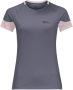 Jack Wolfskin Narrows T-Shirt Women Functioneel shirt Dames XXL dolphin - Thumbnail 3