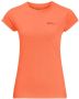 Jack Wolfskin Prelight S S Women Dames T-shirt XL guave - Thumbnail 4