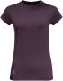 Jack Wolfskin Tasman S S Women Functioneel shirt Dames XS violet grapevine - Thumbnail 4