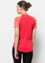 Jack Wolfskin Tourer Fullzip T-Shirt Women Fietstricot Dames XS tulip red tulip red - Thumbnail 3