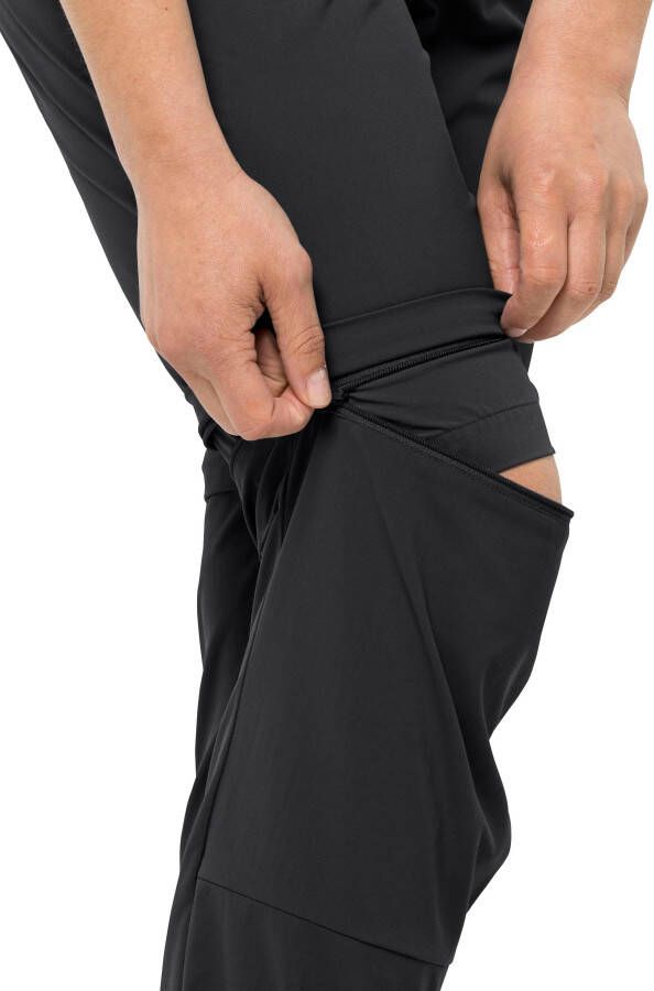 Jack Wolfskin Glastal Zip Off Pants Women Zip-Off-wandelbroek Dames 42 zwart black - Foto 5
