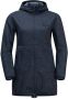 Jack Wolfskin Tannenspur Coat Women Fleece jas Dames S blue night blue - Thumbnail 6