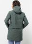 Jack Wolfskin Tempelhof Coat Women Waterdichte winterjas Dames XS grijs slate green - Thumbnail 3
