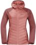Jack Wolfskin Routeburn Pro Hybrid Women Jack voor- en najaar Dames XXL blush powder blush powder - Thumbnail 5