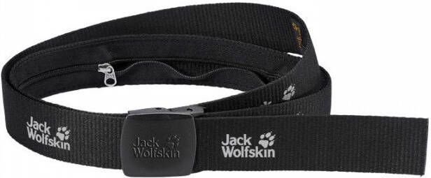 Jack Wolfskin Secret Belts Wide Riem met secret pocket one size zwart black