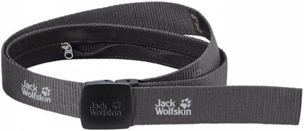 Jack Wolfskin Secret Belts Wide Riem met secret pocket one size dark steel dark steel