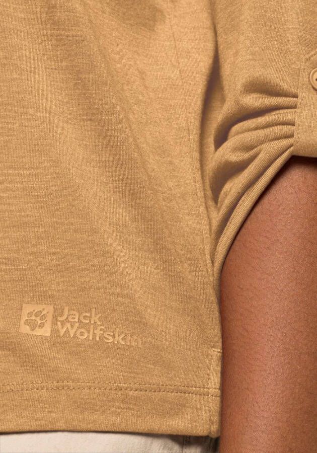 Jack Wolfskin Shirt met 3 4-mouwen