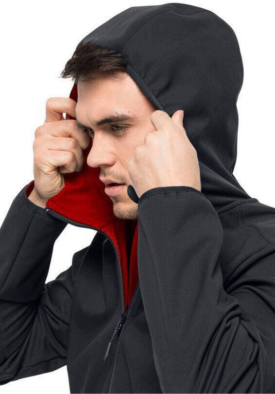 Jack Wolfskin Softshell-jack BORNBERG HOODY M