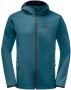 Jack Wolfskin Bornberg Hoody Men Softshelljack Heren XXL blue coral blue coral - Thumbnail 5