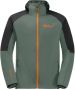 Jack Wolfskin Feldberg Hoody Men Softshelljack Heren XXL hedge green Hedge Green - Thumbnail 6