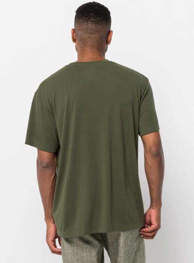 Jack Wolfskin Wanderthirst T-Shirt Men Functioneel shirt Heren S greenwood - Foto 3