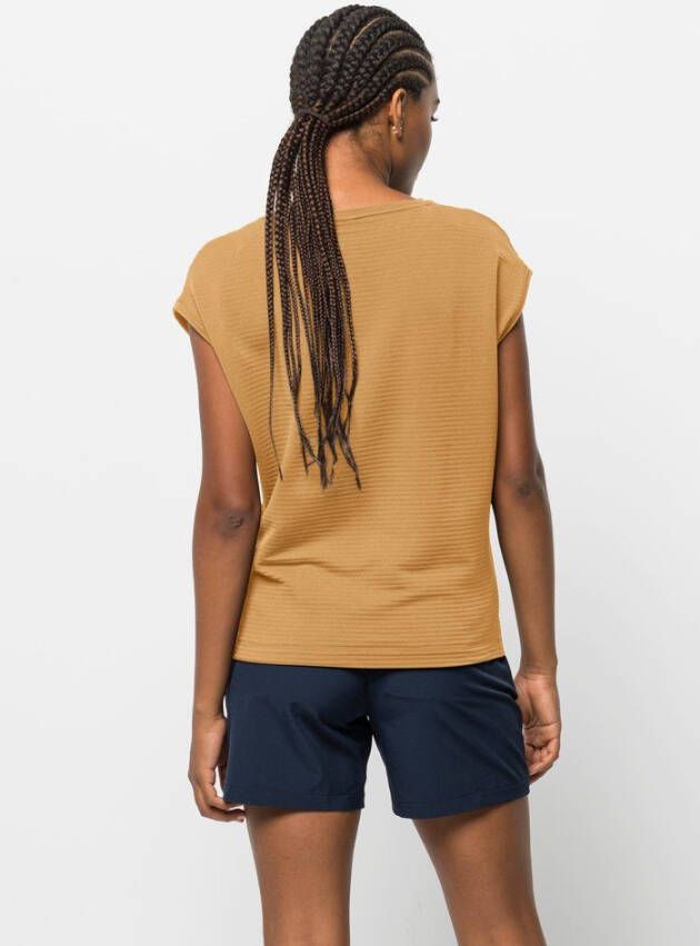 Jack Wolfskin Sommerwald T-Shirt Women Functioneel shirt Dames L honey yellow honey yellow - Foto 3