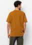 Jack Wolfskin Eschenheimer T-Shirt Uniseks T-shirt van biologisch katoen XXL autumn leaves autumn leaves - Thumbnail 3