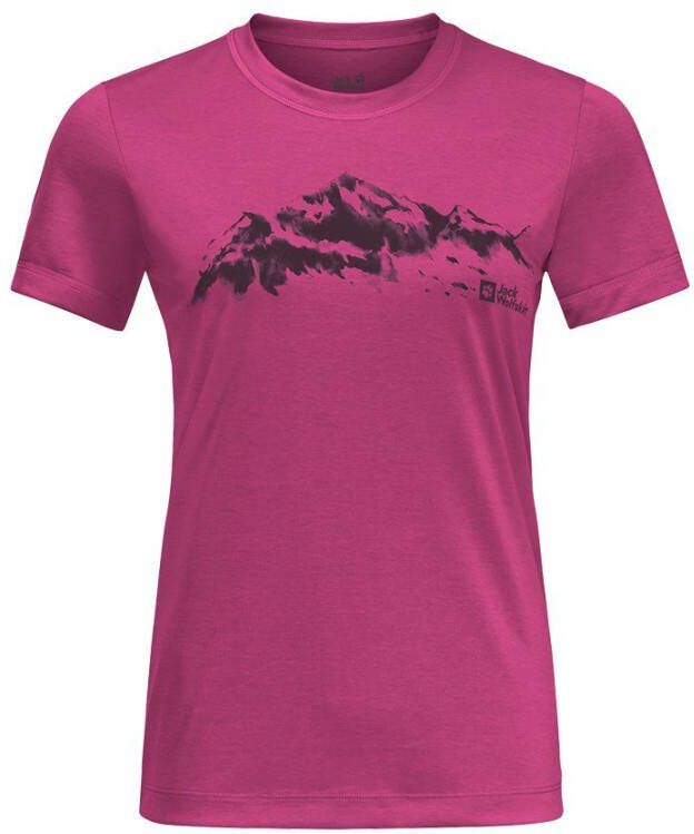 Jack Wolfskin Hiking S S T-Shirt Women Dames T-shirt S new magenta new magenta - Foto 4