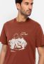 Jack Wolfskin Find Your Spot T-Shirt Men T-shirt van biologisch katoen Heren M carmine - Thumbnail 3