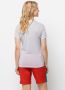 Jack Wolfskin Crosstrail Graphic T-Shirt Women Functioneel shirt Dames XXL wit white cloud - Thumbnail 3