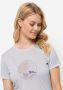 Jack Wolfskin Crosstrail Graphic T-Shirt Women Functioneel shirt Dames XXL wit white cloud - Thumbnail 4