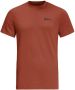 Jack Wolfskin Essential T-Shirt Men Heren T-shirt van biologisch katoen S carmine - Thumbnail 4