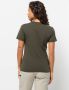 Jack Wolfskin Essential T-Shirt Women T-shirt van biologisch katoen Dames XS island moss island moss - Thumbnail 3
