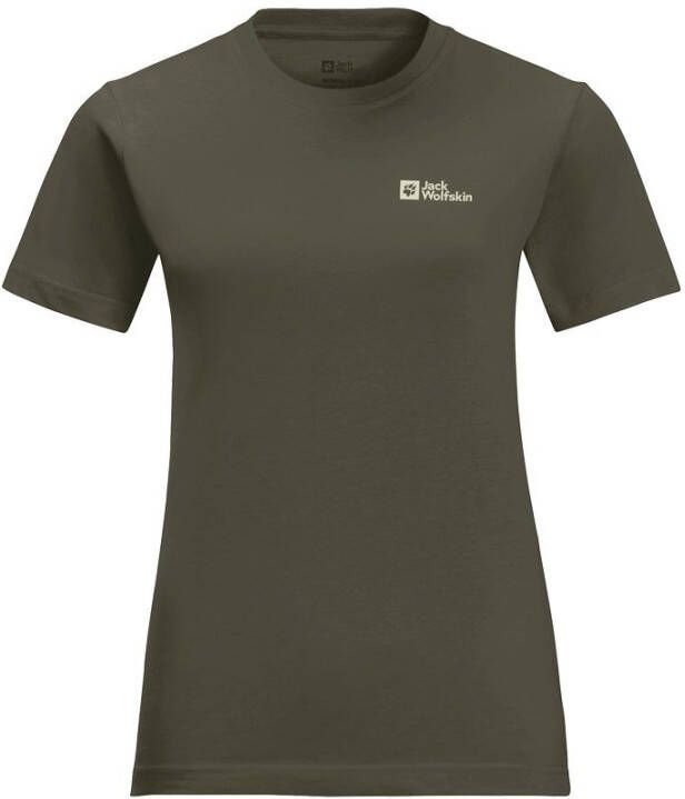 Jack Wolfskin Essential T-Shirt Women T-shirt van biologisch katoen Dames S island moss island moss - Foto 4