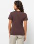 Jack Wolfskin Essential T-Shirt Women T-shirt van biologisch katoen Dames XS boysenberry - Thumbnail 3