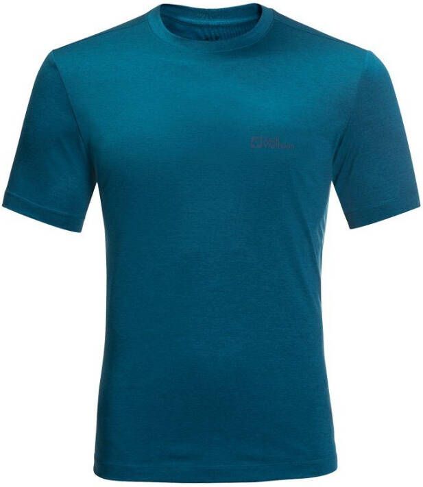 Jack Wolfskin Hiking S S Graphic T-Shirt Men Functioneel shirt Heren XXL blue daze blue daze - Foto 4