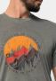 Jack Wolfskin Hiking S S Graphic T-Shirt Men Functioneel shirt Heren M gecko green gecko green - Thumbnail 3