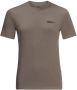 Jack Wolfskin Hiking S S Graphic T-Shirt Men Functioneel shirt Heren XL cold coffee cold coffee - Thumbnail 3