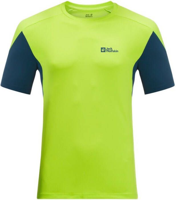 Jack Wolfskin Narrows T-Shirt Men Functioneel shirt Heren XXL fresh green fresh green - Foto 3