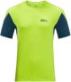 Jack Wolfskin Narrows T-Shirt Men Functioneel shirt Heren S fresh green fresh green - Thumbnail 3