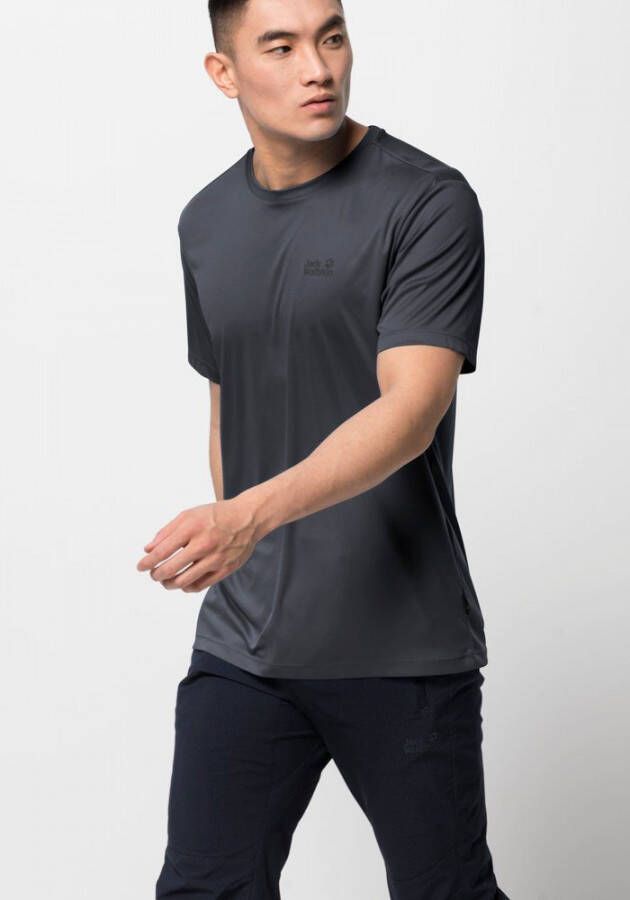 Jack Wolfskin Tech T-Shirt Men Functioneel shirt Heren XL ebony